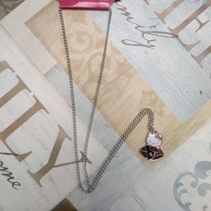 Houston Texans Hello Kitty NFL Necklace